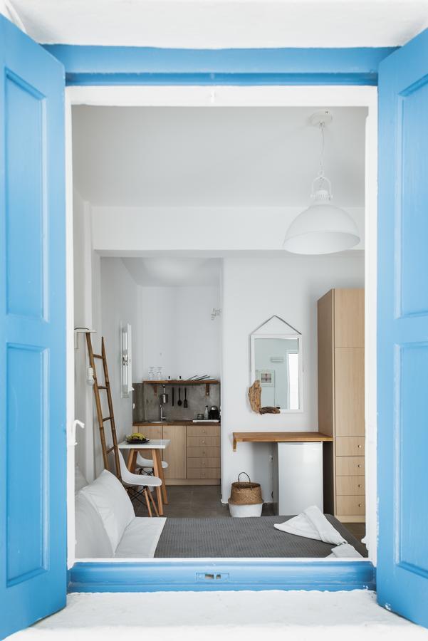 White And Grey Chora Apartment Mykonos Town ภายนอก รูปภาพ