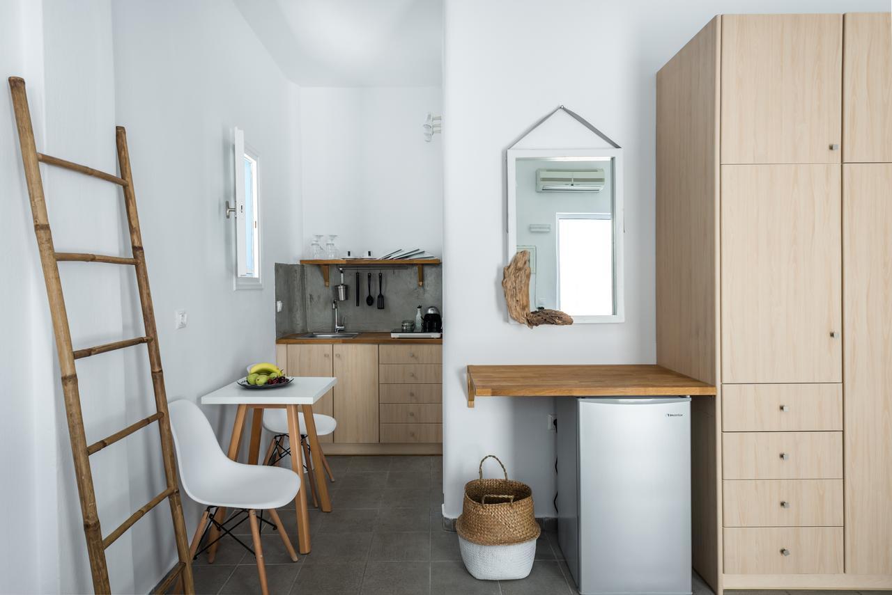 White And Grey Chora Apartment Mykonos Town ภายนอก รูปภาพ